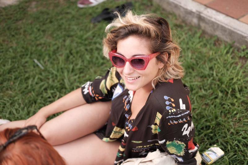 El festival gijonés combate la ola de calor con una 'pool party' en el camping de Deva amenizada por varios dj's.