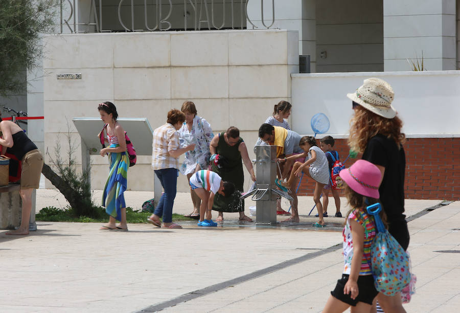 Este viernes las temperaturas subirán aún más por lo que muchas localidades superarán fácilmente los 30 ºC