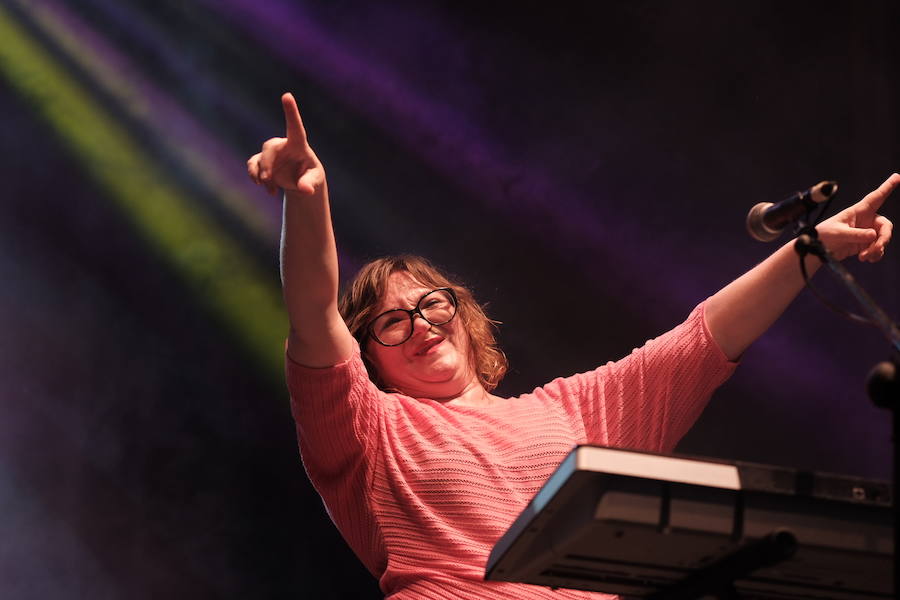 El grupo ofreció un concierto participativo con el que disfrutó toda la familia.