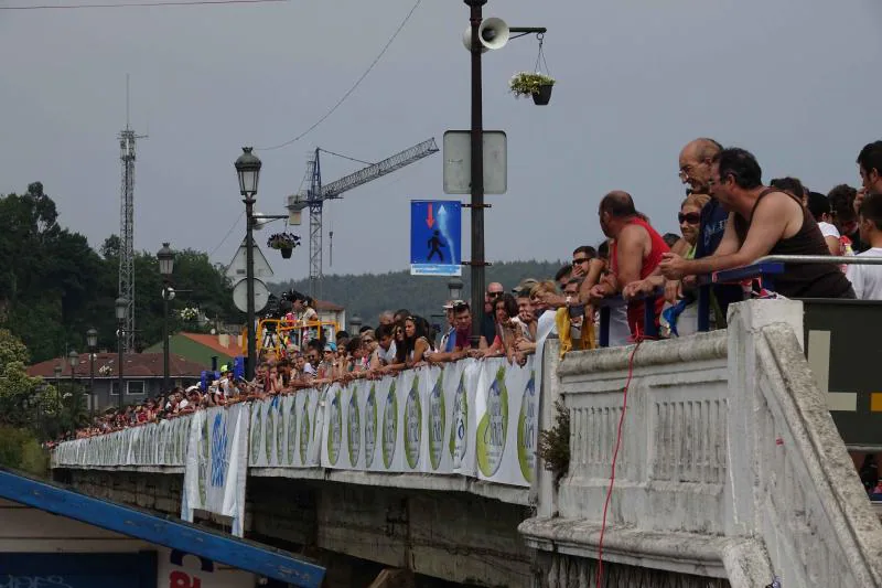 Fotos: El recibiemiento a los deportistas en Ribadesella