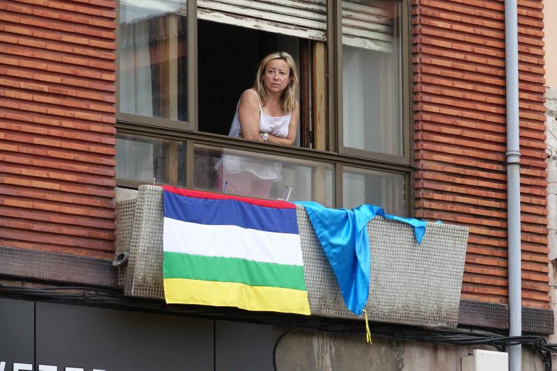 Fotos: El recibiemiento a los deportistas en Ribadesella