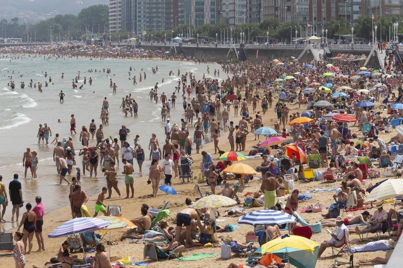 Este lunes los termómetros alcanzarán los treinta y cinco grados de máxima. Una situación que cambiará radicalmente a partir de mañana