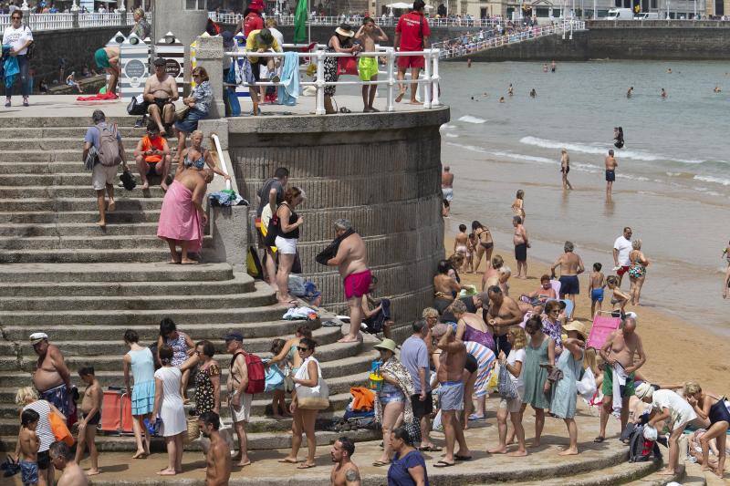 Este lunes los termómetros alcanzarán los treinta y cinco grados de máxima. Una situación que cambiará radicalmente a partir de mañana