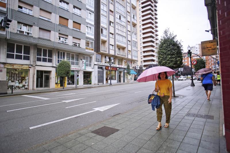 Solo dos días después de dejar atrás la ola de calor, Asturias está en aviso amarillo por fuertes lluvias que afectarán, sobre todo, al litoral y área suroccidental.