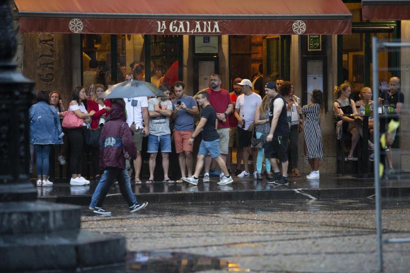 Solo dos días después de dejar atrás la ola de calor, Asturias está en aviso amarillo por fuertes lluvias que afectarán, sobre todo, al litoral y área suroccidental.