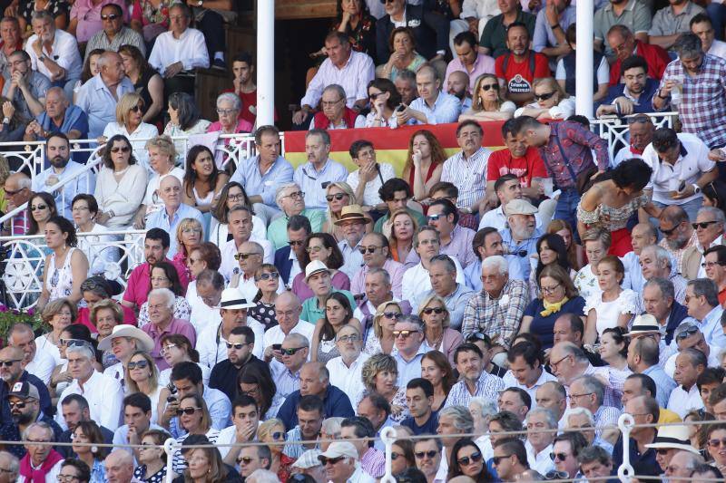 Juan José Padilla, Morante de la Puebla y Roca Rey torean en el Bibio.