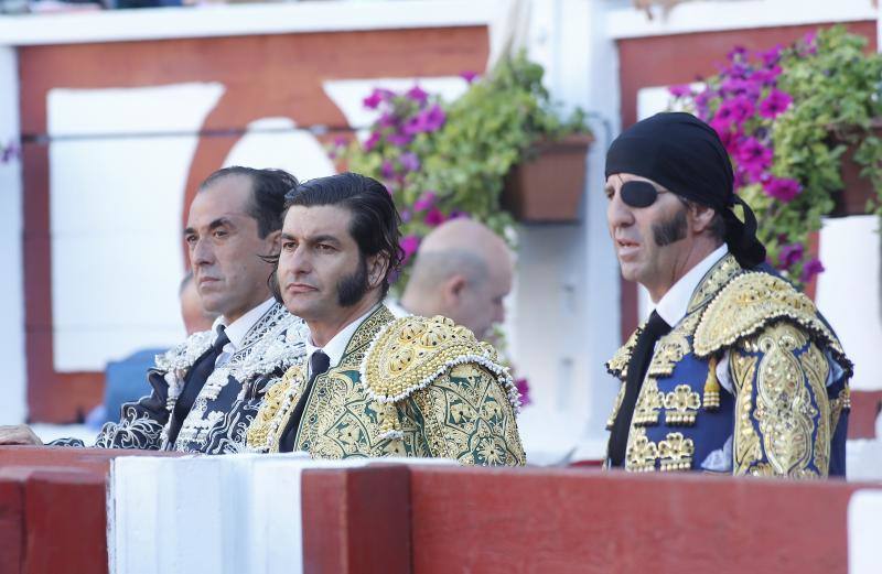 Juan José Padilla, Morante de la Puebla y Roca Rey torean en el Bibio.