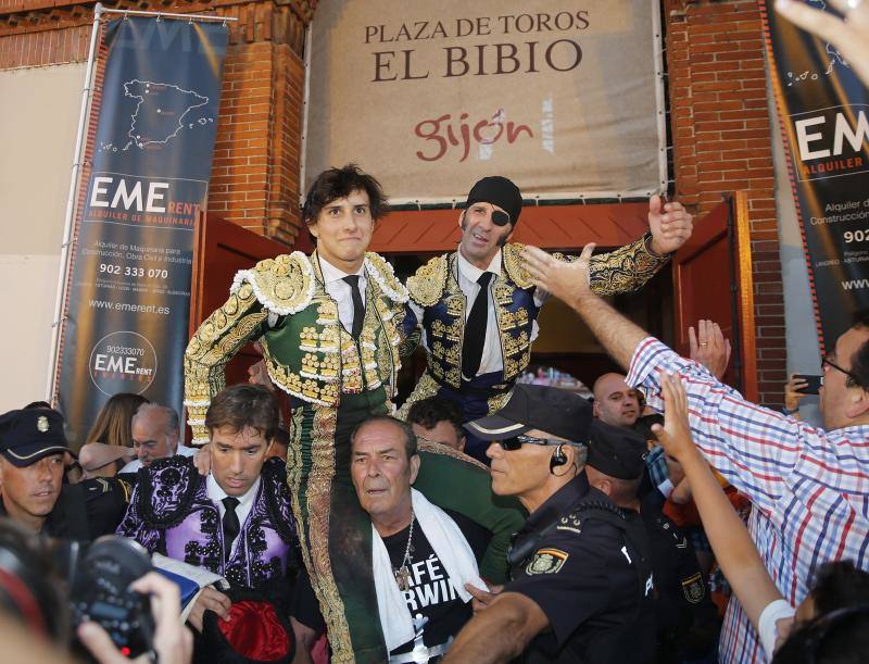 Juan José Padilla, Morante de la Puebla y Roca Rey torean en el Bibio.