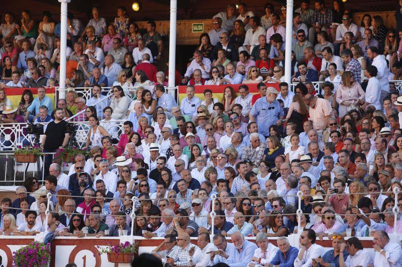Juan José Padilla, Morante de la Puebla y Roca Rey torean en el Bibio.