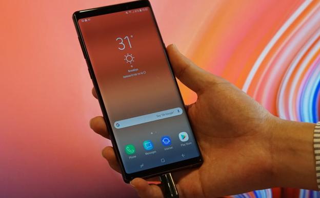 Imagen del Samsung Galaxy Note 9.