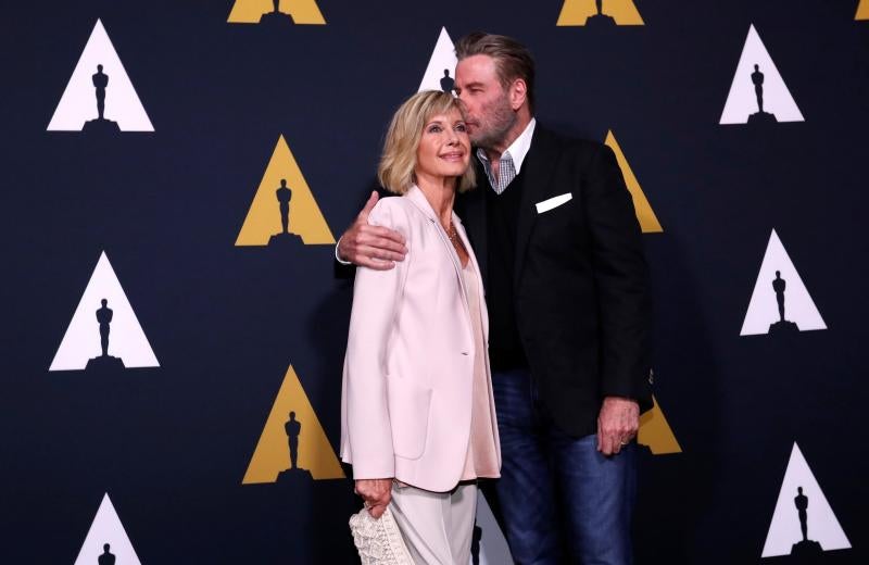 Fotos: John Travolta y Olivia Newton-John protagonizan el reencuentro de &#039;Grease&#039;