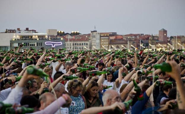 Gijón, capital mundial de la sidra 