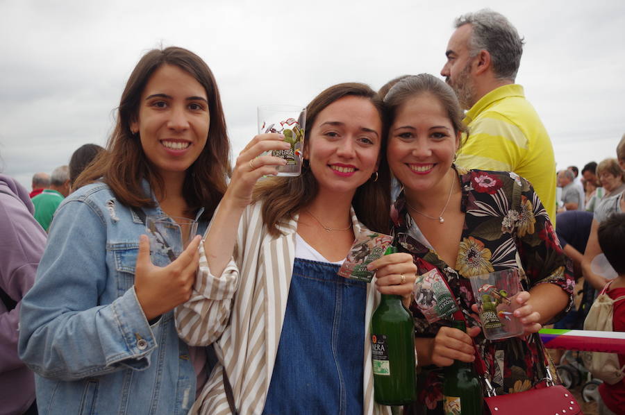 9.580 escanciadores consiguieron que la ciudad supere la marca del año pasado en la tradicional cita en Poniente