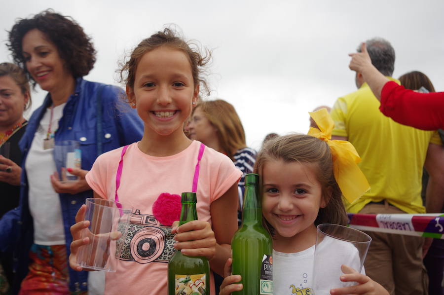 9.580 escanciadores consiguieron que la ciudad supere la marca del año pasado en la tradicional cita en Poniente