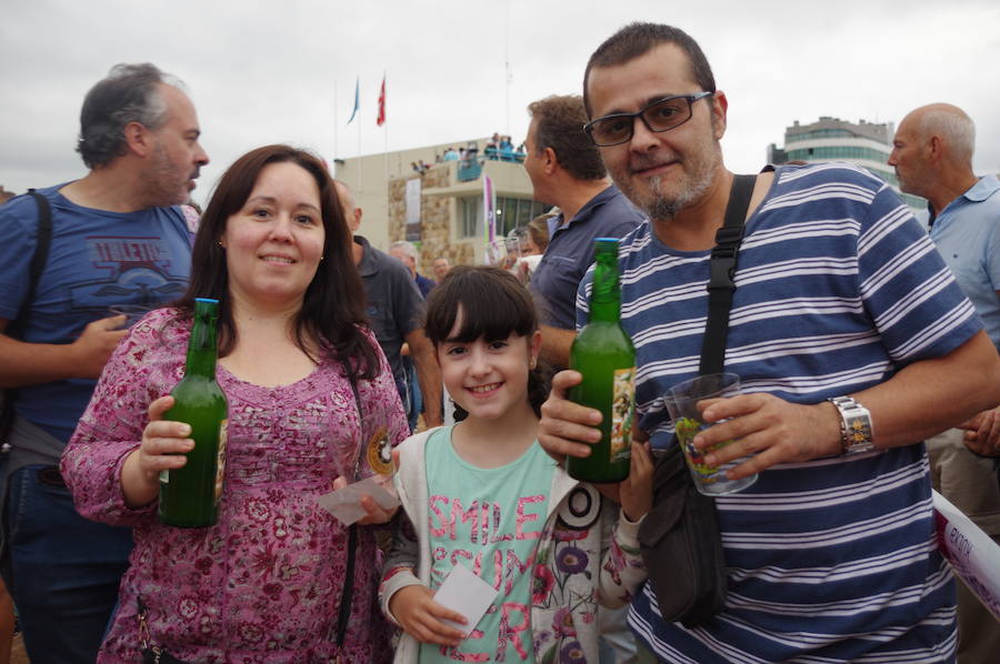 9.580 escanciadores consiguieron que la ciudad supere la marca del año pasado en la tradicional cita en Poniente
