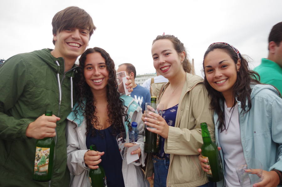 9.580 escanciadores consiguieron que la ciudad supere la marca del año pasado en la tradicional cita en Poniente