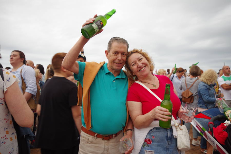 9.580 escanciadores consiguieron que la ciudad supere la marca del año pasado en la tradicional cita en Poniente