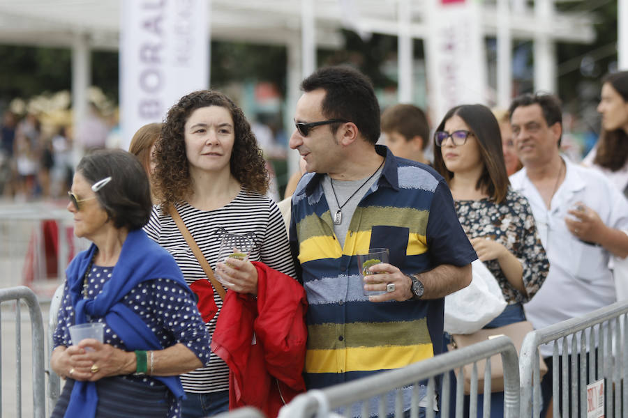 9.580 escanciadores consiguieron que la ciudad supere la marca del año pasado en la tradicional cita en Poniente