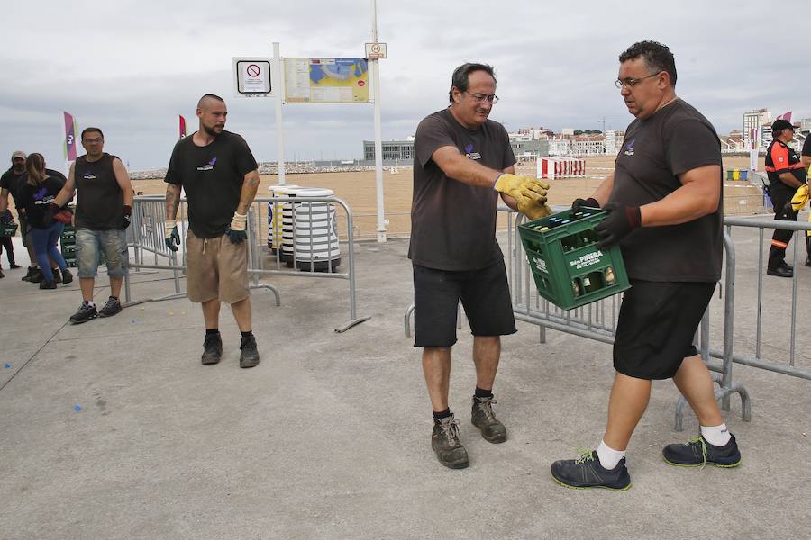 9.580 escanciadores consiguieron que la ciudad supere la marca del año pasado en la tradicional cita en Poniente