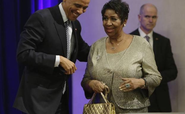¿Por qué Aretha Franklin no se separaba nunca de su bolso?