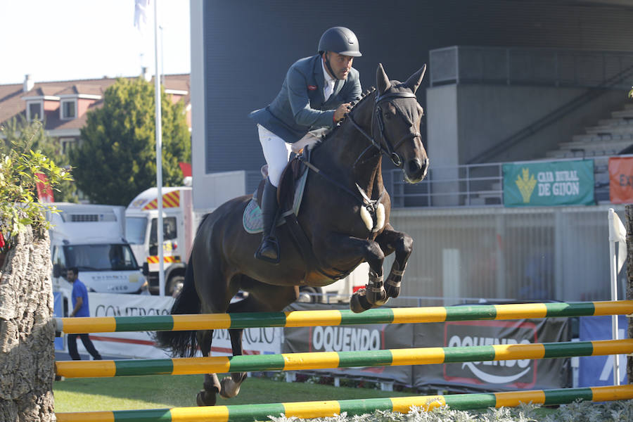 Fotos: Las imágenes de la jornada en el CSIO Gijón 2018