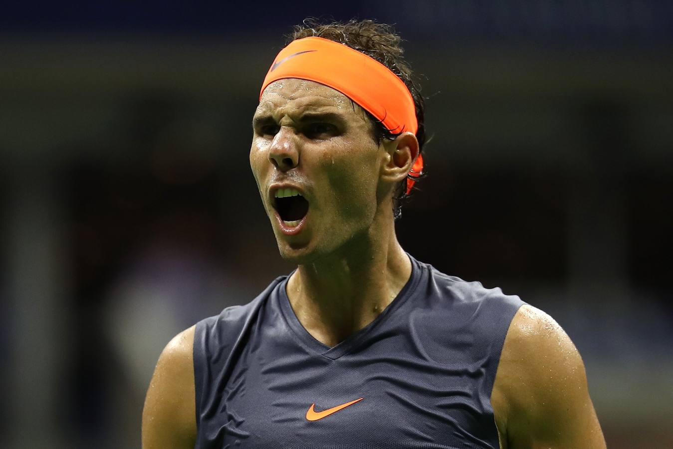 Las mejores imágenes del partido de cuartos de final del Abierto de Estados Unidos entre Rafa Nadal y Dominic Thiem. 