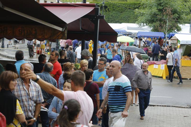 La actuación de Rodrigo Cuevas, la artesanía y la rica gastronomía con el queso como protagonista indiscutible, fueron los platos fuertes de la jornada festiva.