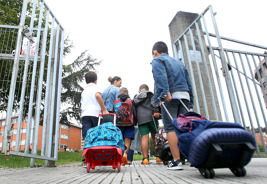 Las vacaciones se han terminado y hoy toca volver a la rutina escolar