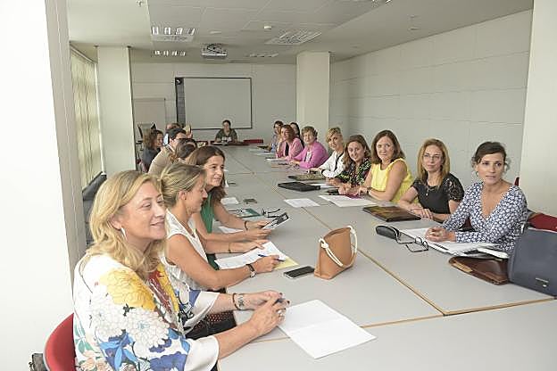 Reunión del Observatorio de Violencia de Género, celebrada ayer en Oviedo. 
