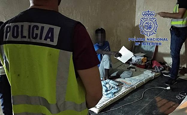 Imagen del detenido. 