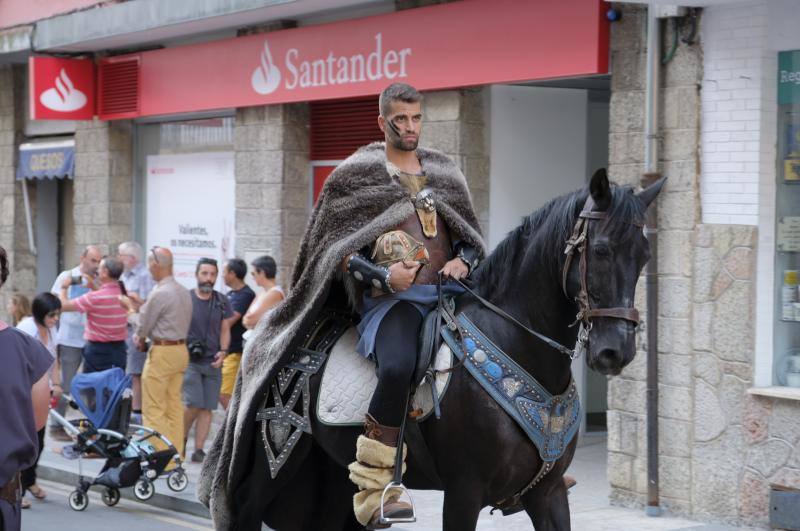 Interpretado por el actor Pablo Castañón, el guerrero godo logró ganarse al público y revivir la historia 1.300 años después.