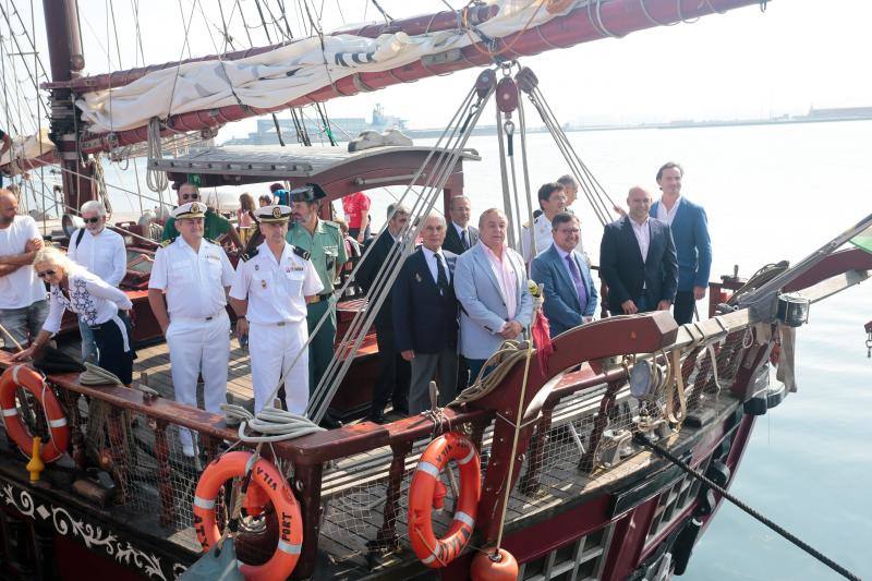 Los tres buques participan en el Festival Marítimo y se podrán visitar de 10 a 20 horas.