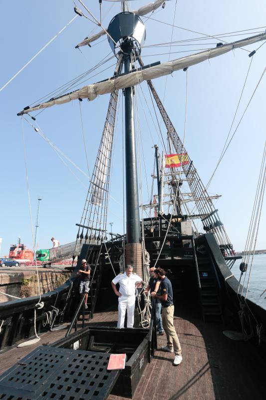Los tres buques participan en el Festival Marítimo y se podrán visitar de 10 a 20 horas.