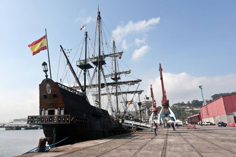 Los tres buques participan en el Festival Marítimo y se podrán visitar de 10 a 20 horas.