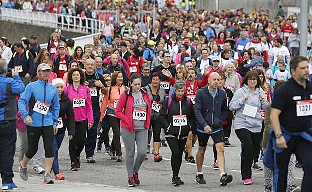 La VI Marcha Familiar de EL COMERCIO se celebrará en favor de la asociación Mar de Niebla