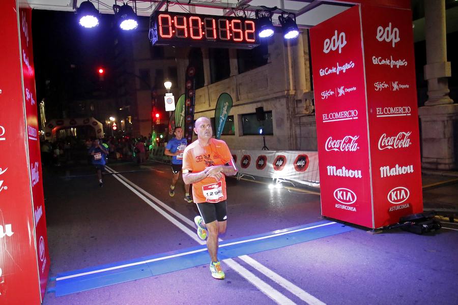  Carrera Nocturna Gijón 10K  Moha Bakkali y Esther Álvarez se impusieron en la prueba. 