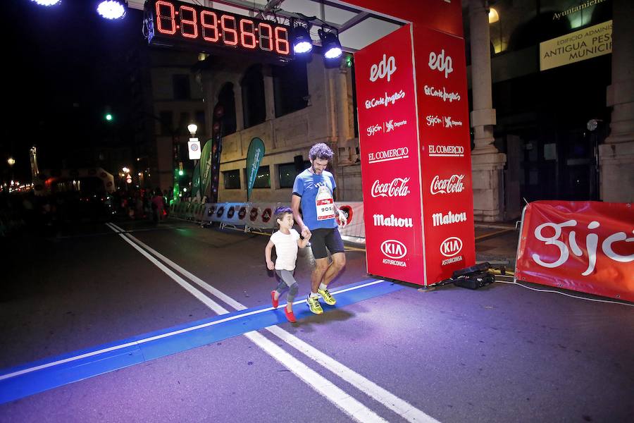  Carrera Nocturna Gijón 10K  Moha Bakkali y Esther Álvarez se impusieron en la prueba. 