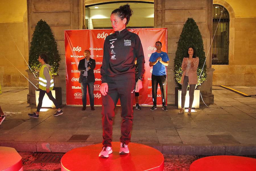  Carrera Nocturna Gijón 10K  Moha Bakkali y Esther Álvarez se impusieron en la prueba. 