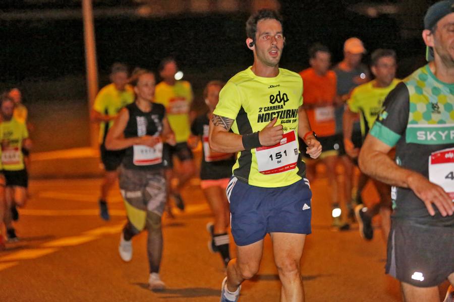  Carrera Nocturna Gijón 10K  Moha Bakkali y Esther Álvarez se impusieron en la prueba. 