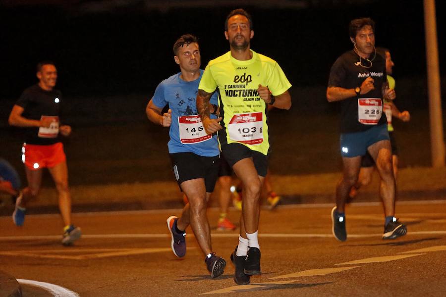  Carrera Nocturna Gijón 10K  Moha Bakkali y Esther Álvarez se impusieron en la prueba. 