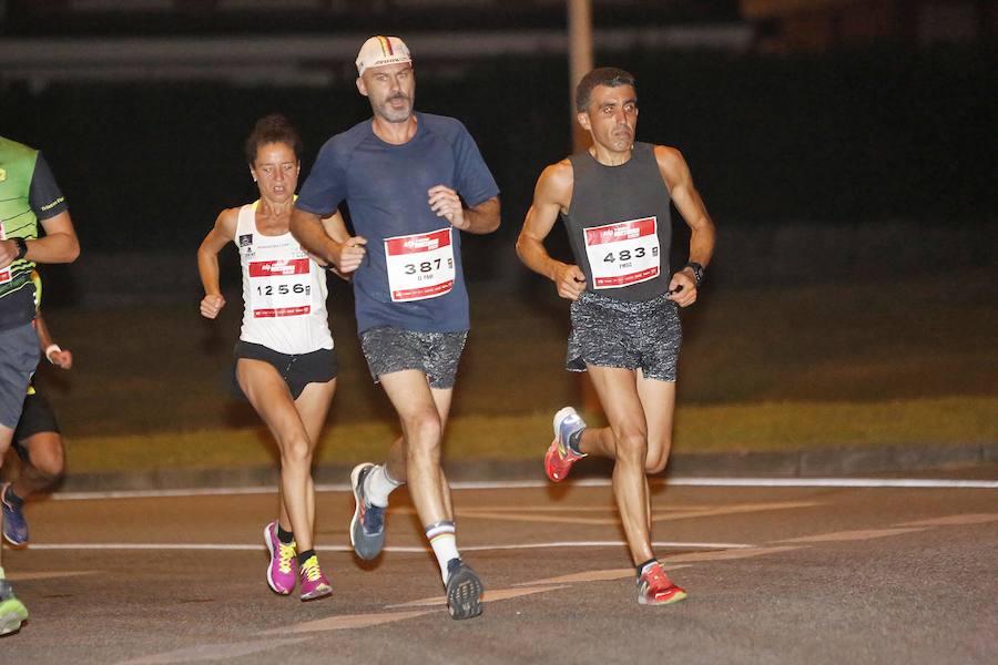  Carrera Nocturna Gijón 10K  Moha Bakkali y Esther Álvarez se impusieron en la prueba. 