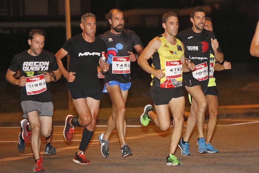  Carrera Nocturna Gijón 10K  Moha Bakkali y Esther Álvarez se impusieron en la prueba. 