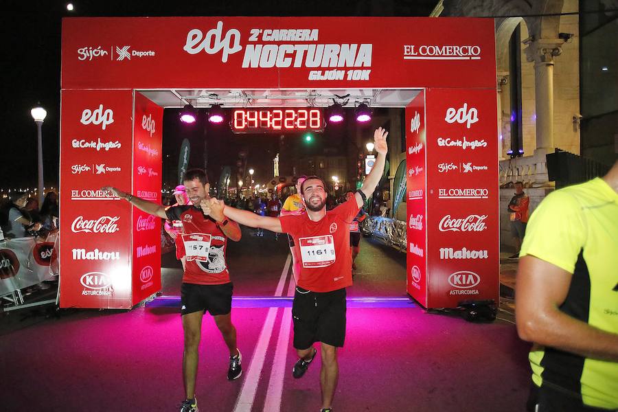 Carrera Nocturna Gijón 10K  Moha Bakkali y Esther Álvarez se impusieron en la prueba. 