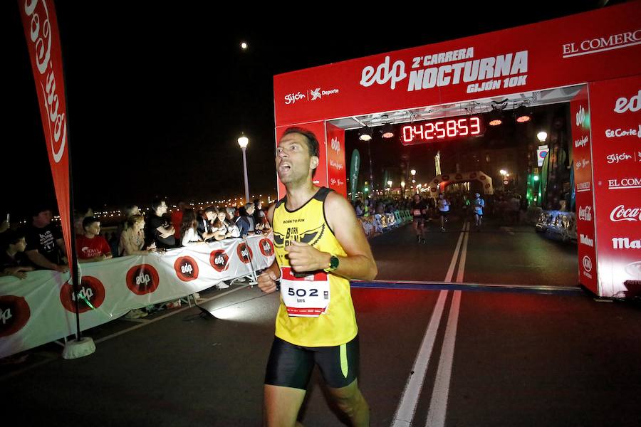  Carrera Nocturna Gijón 10K  Moha Bakkali y Esther Álvarez se impusieron en la prueba. 