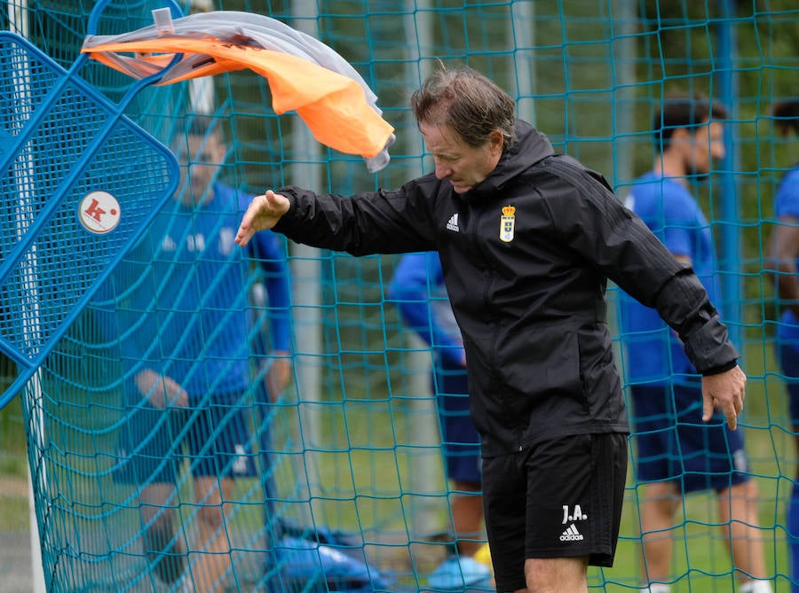 Fotos: Entrenamiento del Real Oviedo (24-09-2018)