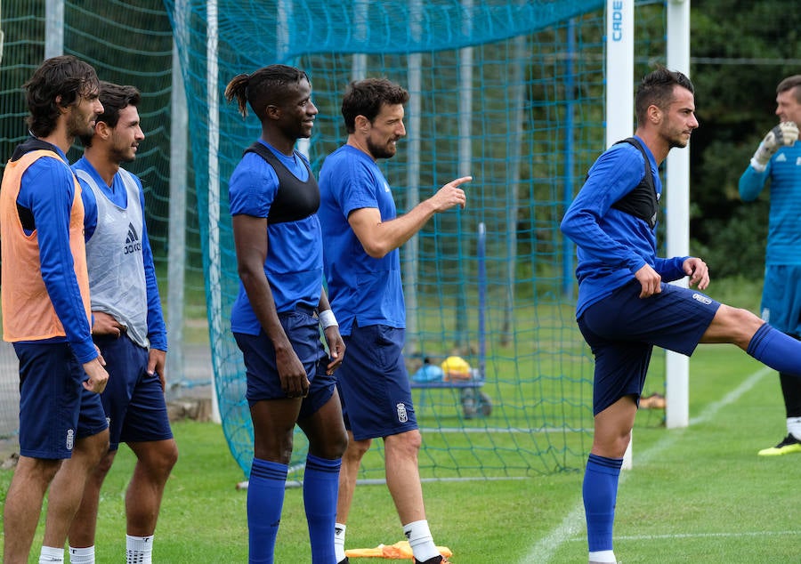 Fotos: Entrenamiento del Real Oviedo (24-09-2018)