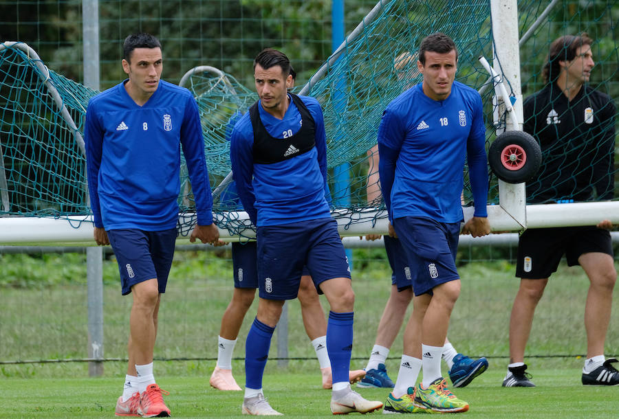 Fotos: Entrenamiento del Real Oviedo (24-09-2018)