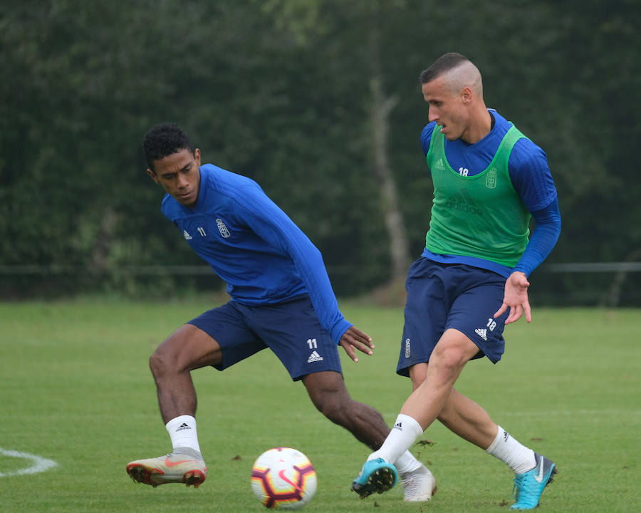 Fotos: Entrenamiento del Real Oviedo (26-09-2018)
