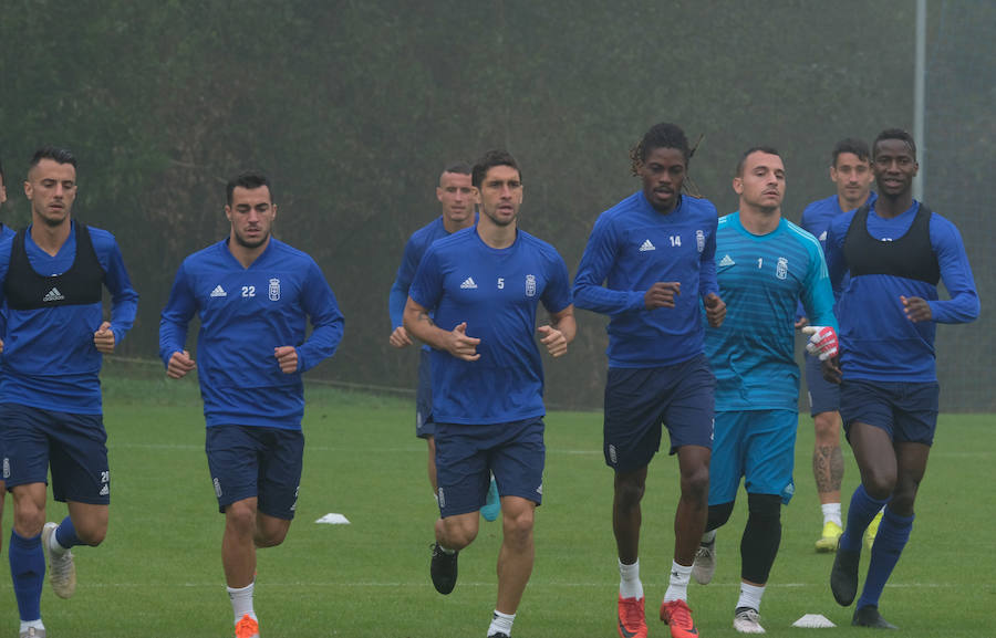 Fotos: Entrenamiento del Real Oviedo (26-09-2018)