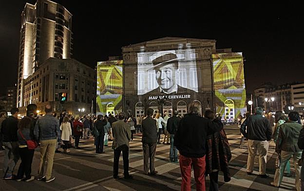 Una actividad durante la Noche Blanca de 2017 en el Campoamor. 